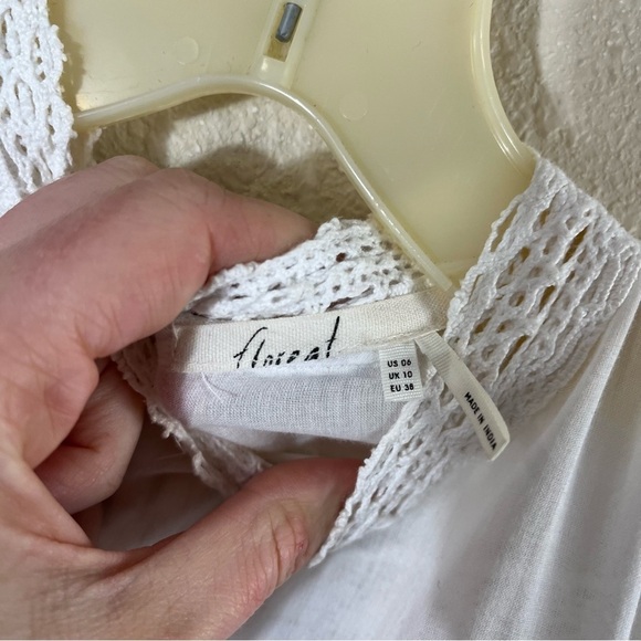 FLOREAT x ANTHROPOLOGIE Cottagecore Juliet Eyelet Lace Dress - Picture 9 of 11